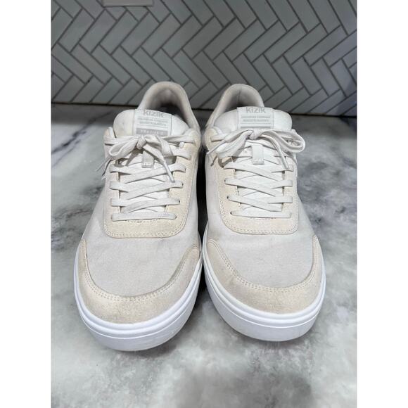 Kizik Madrid Men’s Size 12 White HandsFree Slip-On Sneakers Comfort Casual Shoes main image 4